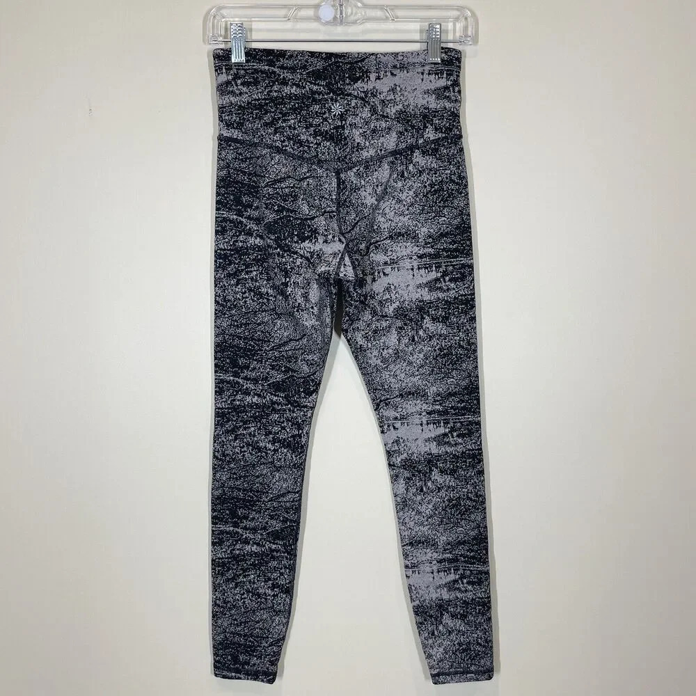 Athleta Elation Glades Ultra High Rise 7/8 Leggings Womens Size S Workout - Picture 5 of 13